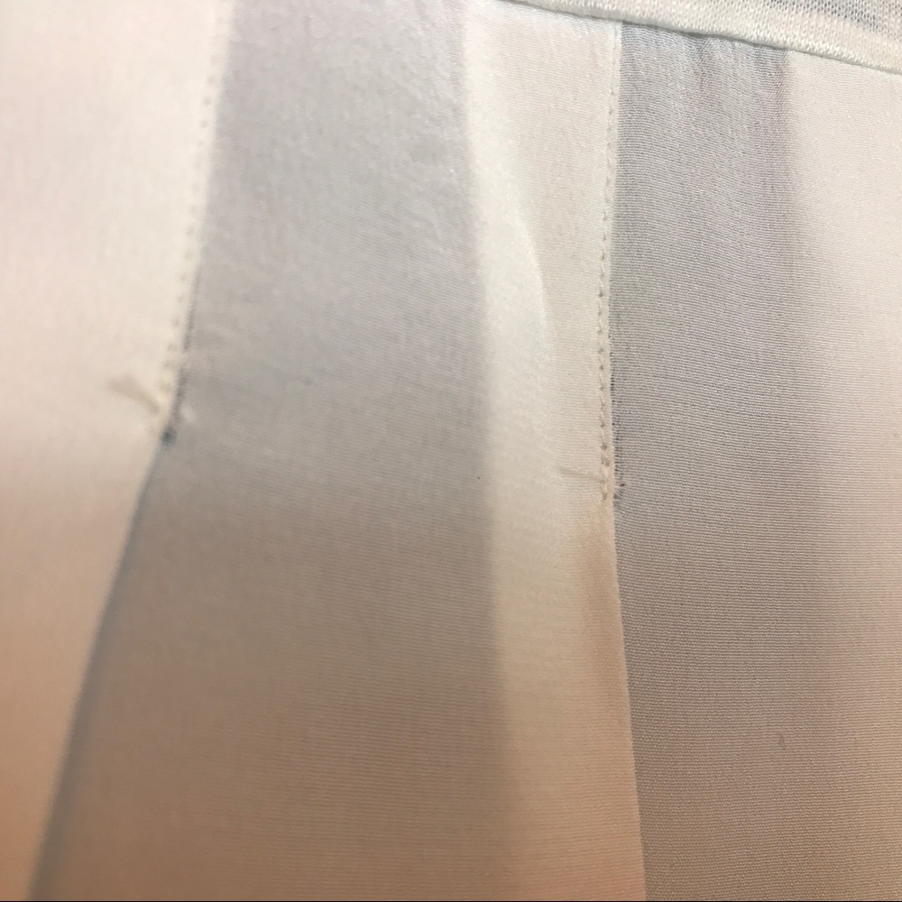 Tory Burch || $225 Stripes Asymmetrical Blouse - Picture 8 of 8